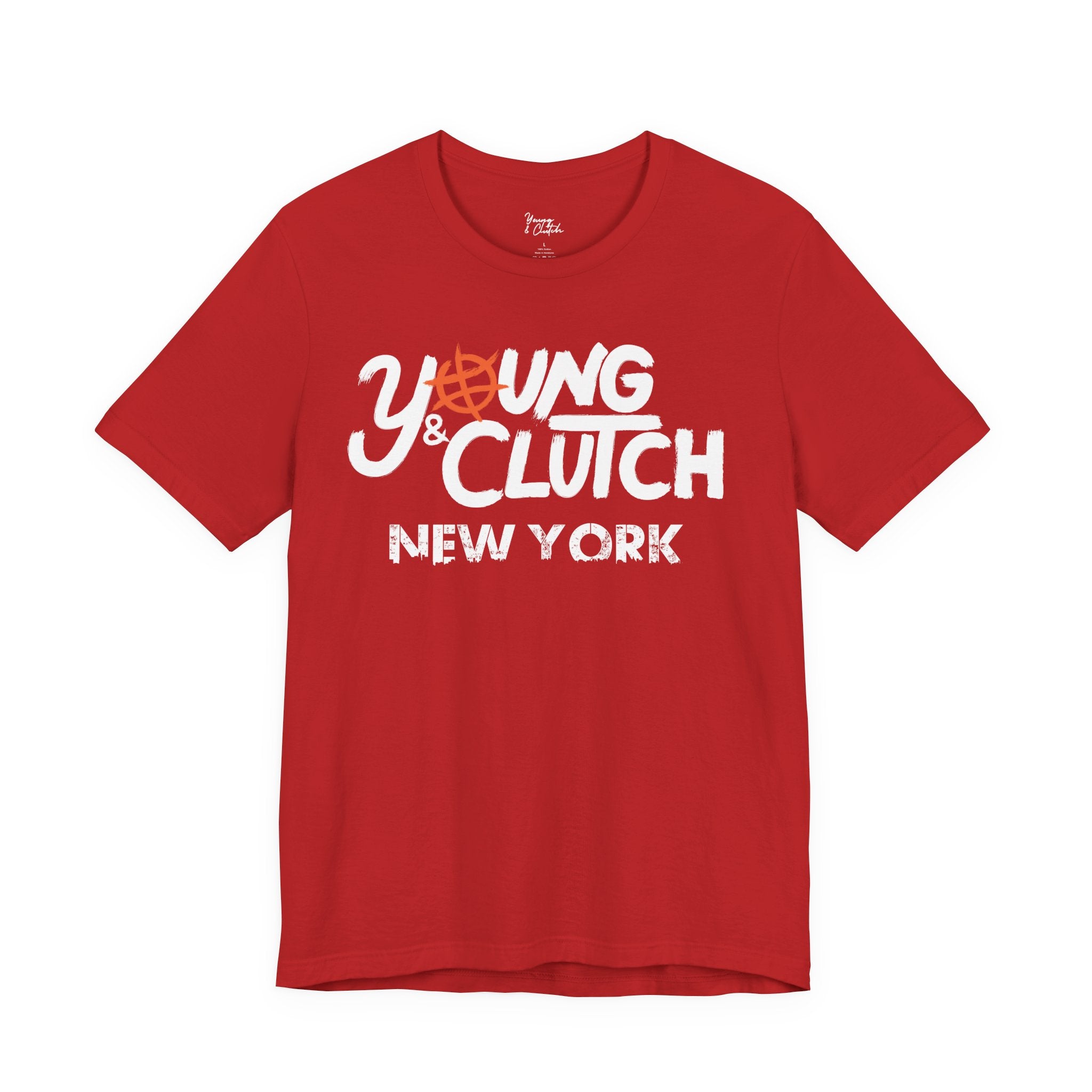 Young & Clutch New York Basketball T-shirt (Adult size)
