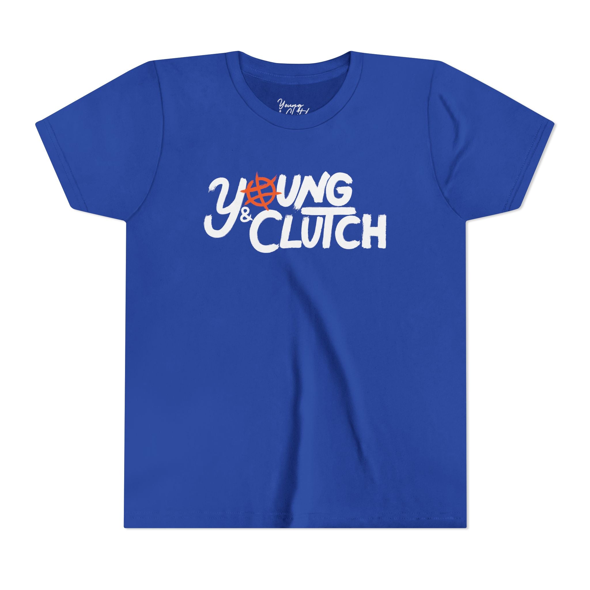 Youth Short Sleeve Young & Clutch Classic Basketball T-shirt
