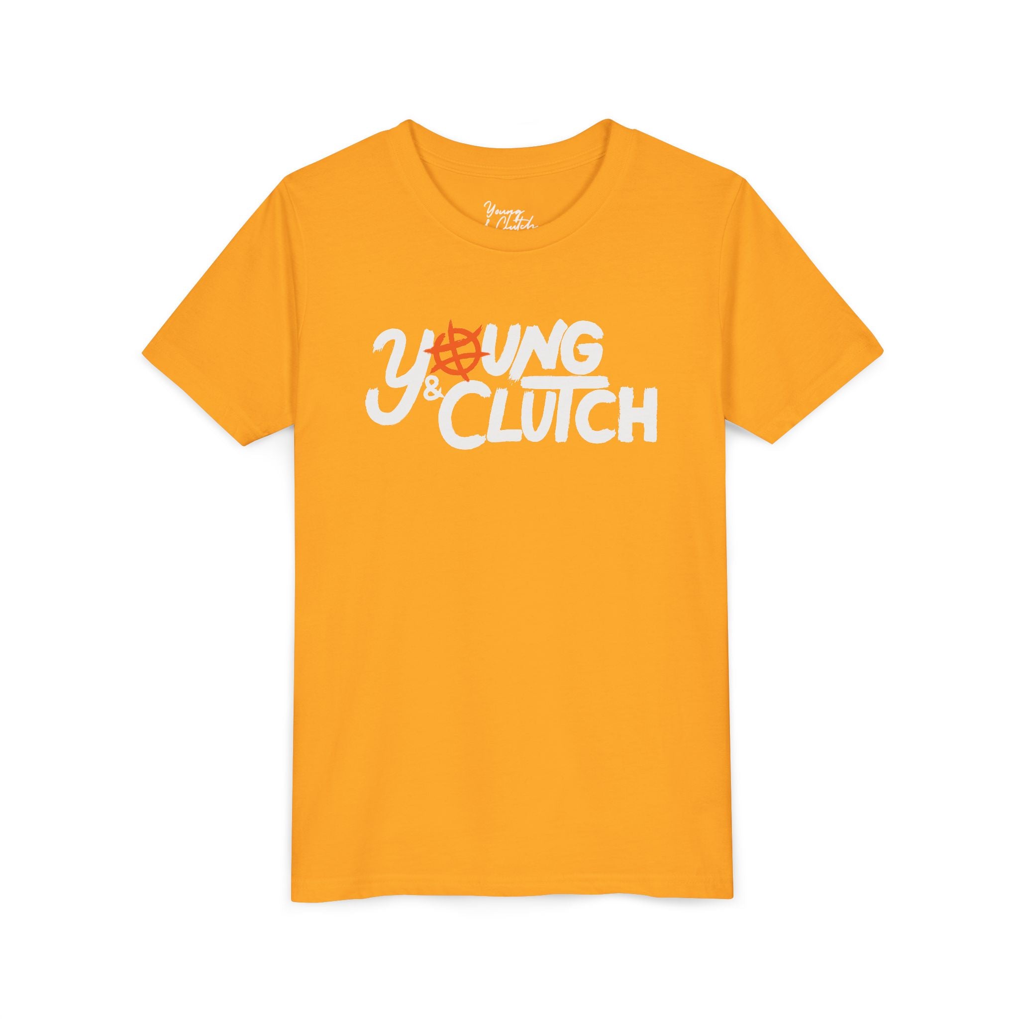 Youth Short Sleeve Young & Clutch Classic Basketball T-shirt