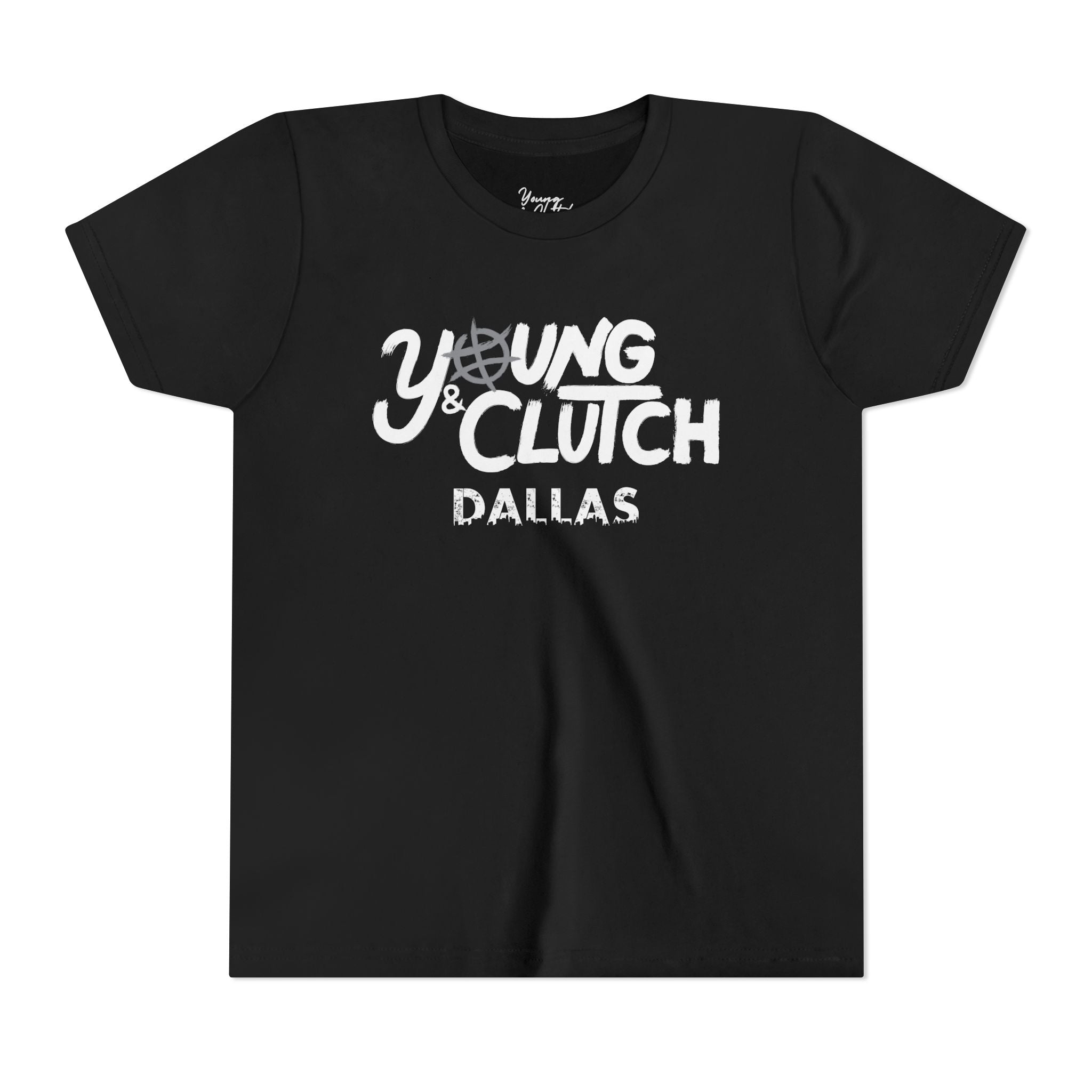 Youth Young & Clutch Dallas Basketball T-shirt