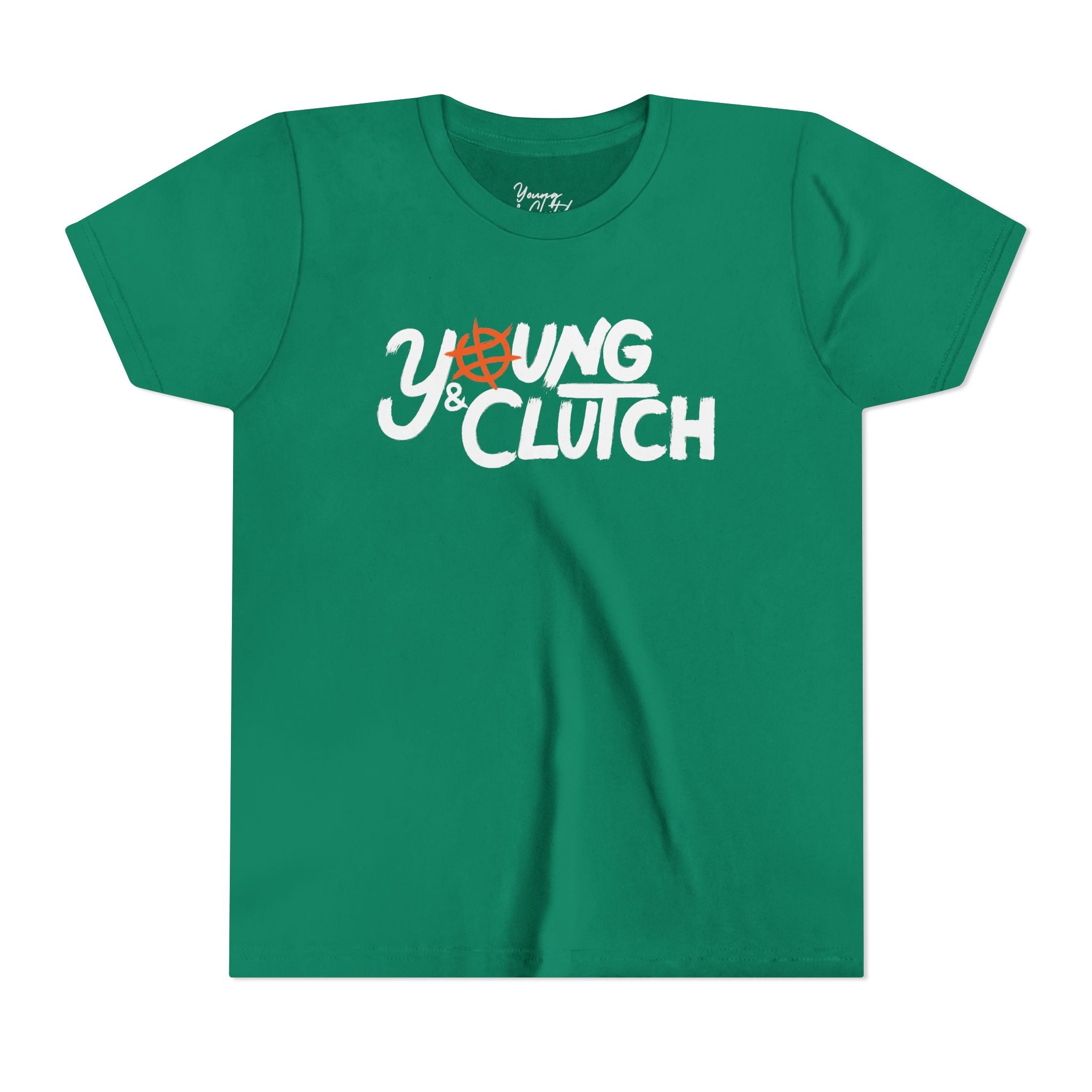 Youth Short Sleeve Young & Clutch Classic Basketball T-shirt