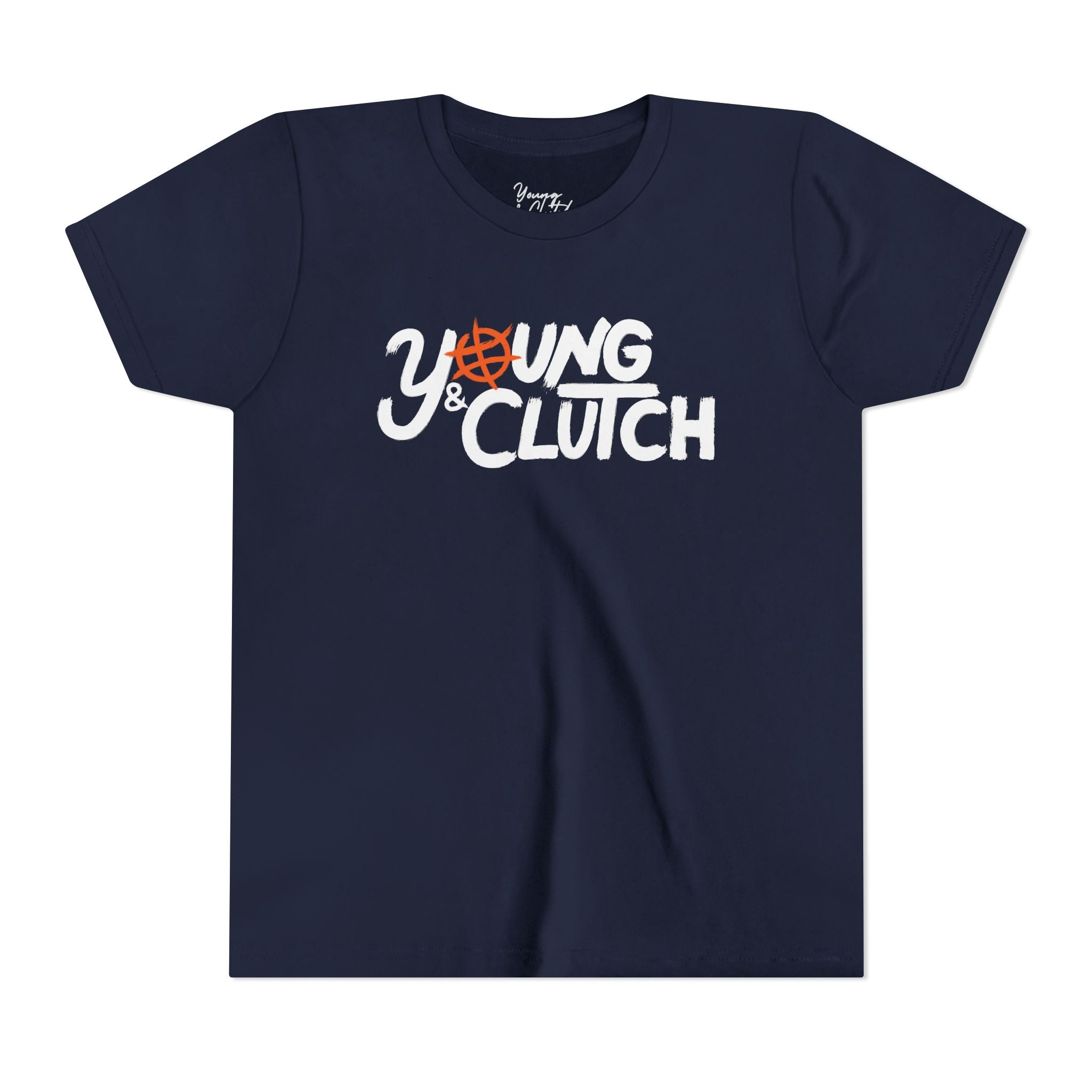 Youth Short Sleeve Young & Clutch Classic Basketball T-shirt