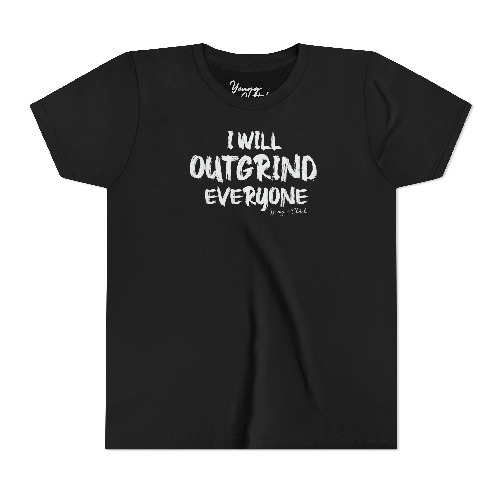 Youth Short Sleeve Tee Young & Clutch Outgrind Everyone