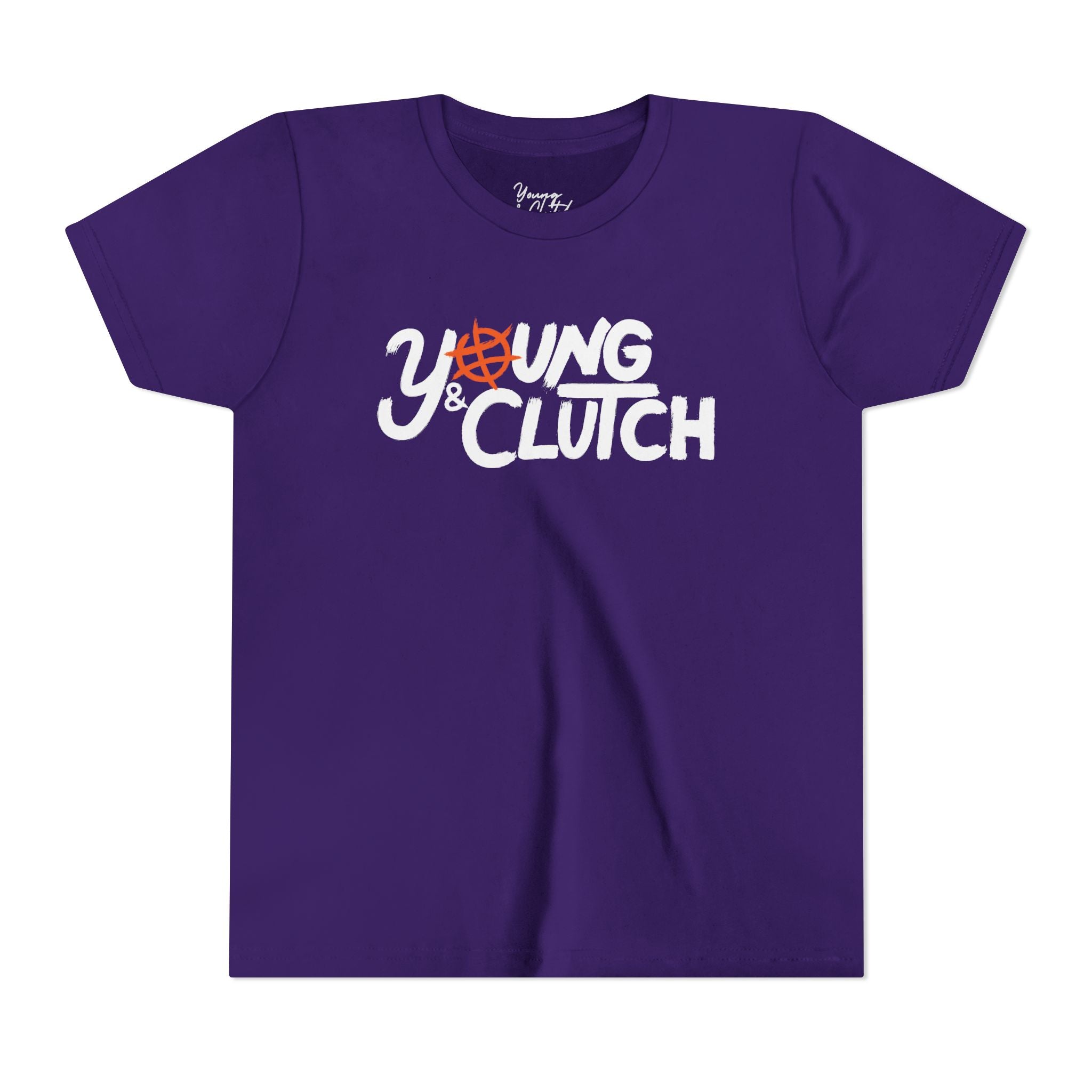 Youth Short Sleeve Young & Clutch Classic Basketball T-shirt