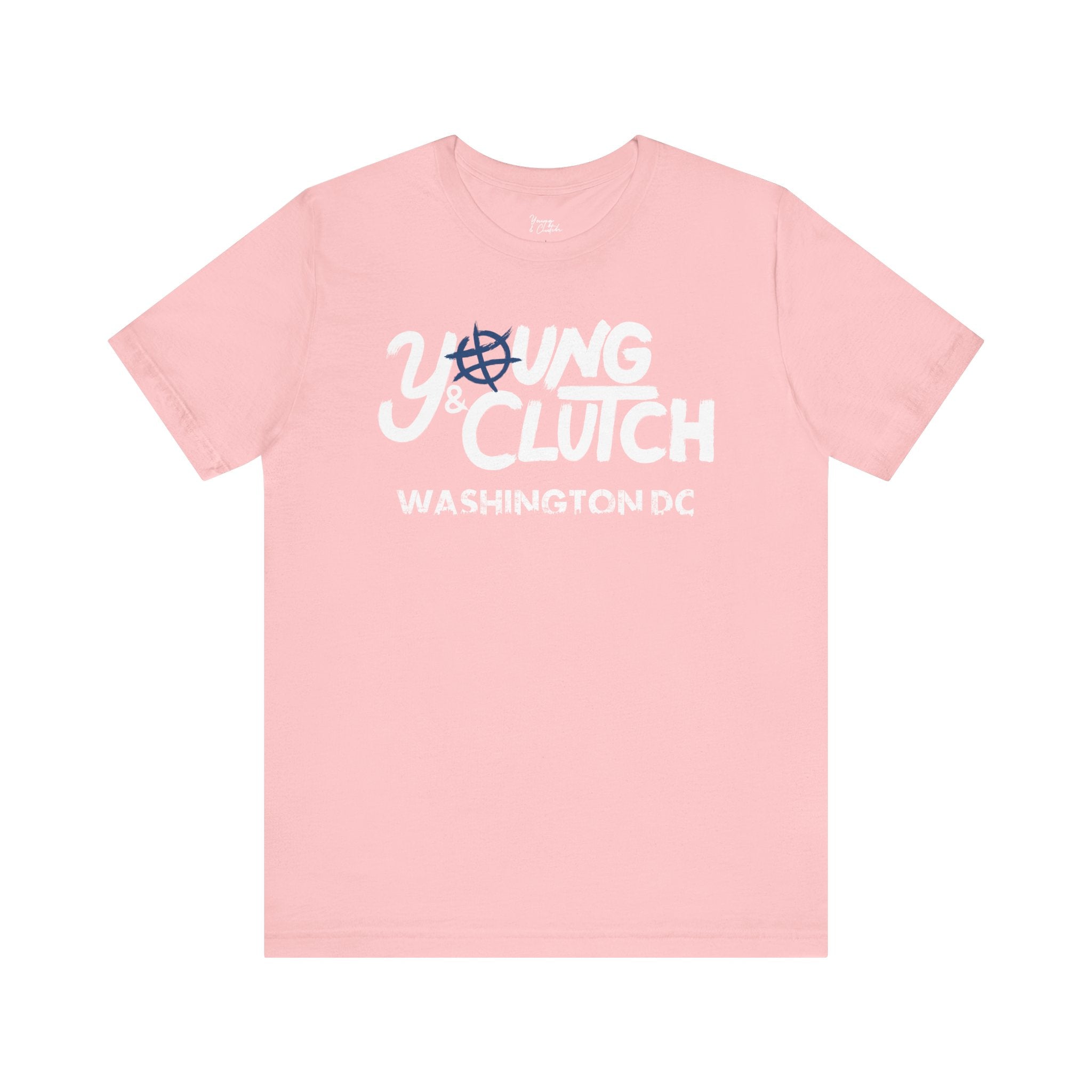 Young & Clutch Washington DC  Basketball T-shirt (Adult size)