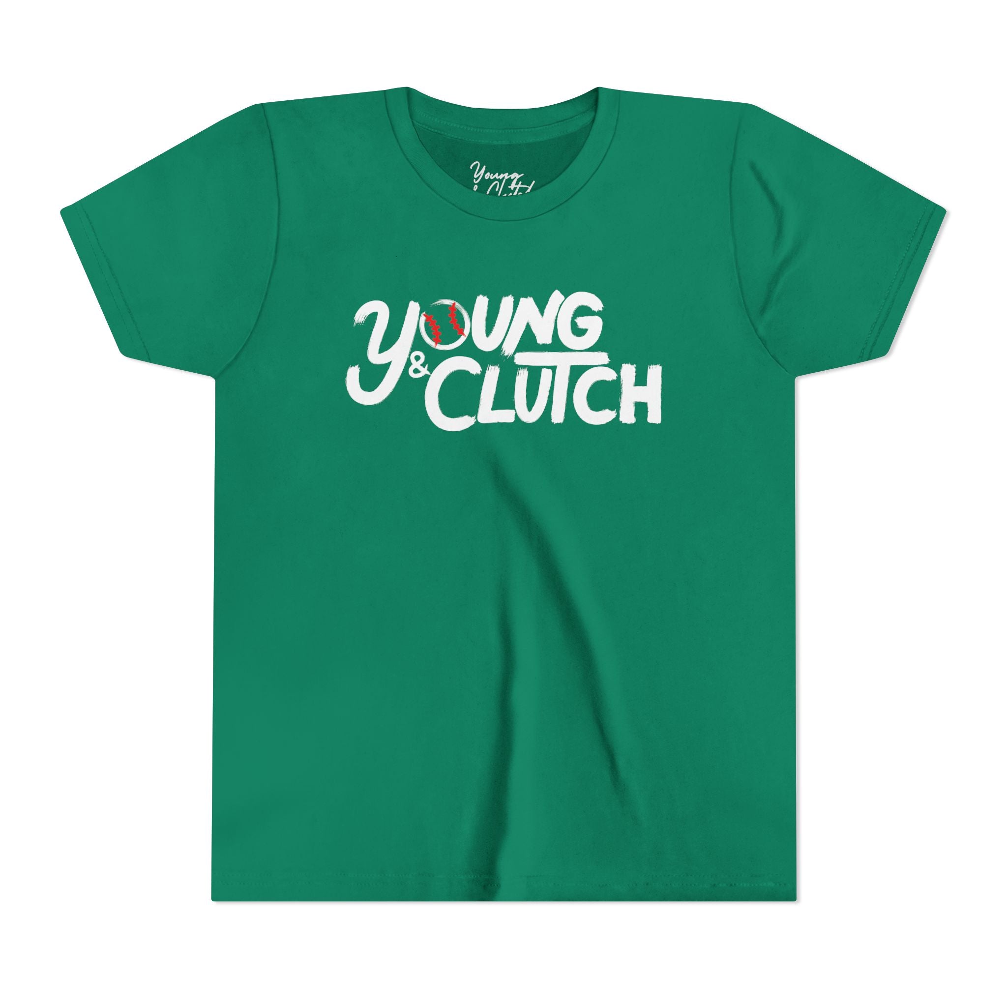 Youth Short Sleeve Young & Clutch Classic Baseball Shirt