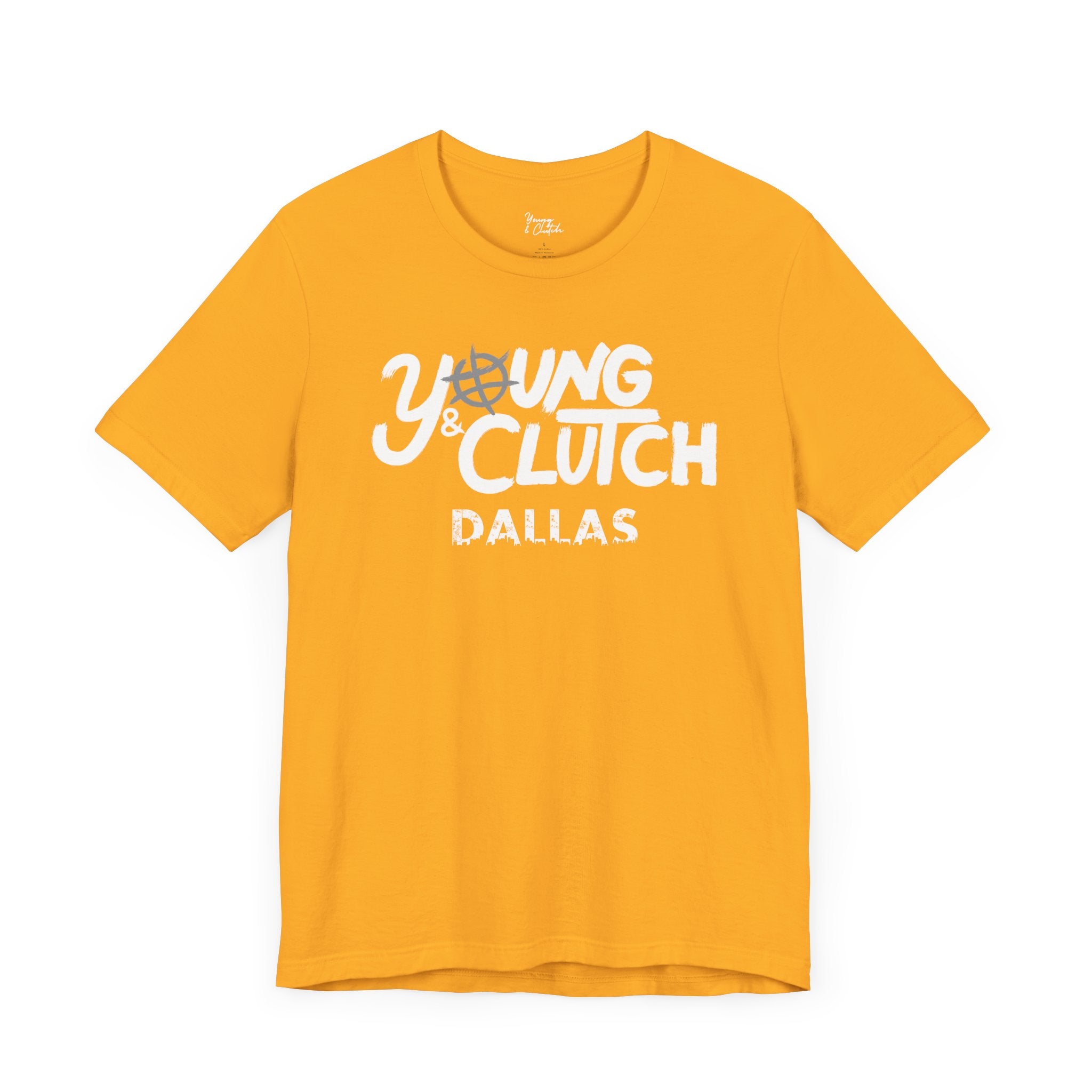 Young & Clutch Dallas Basketball T-shirt (Adult size)