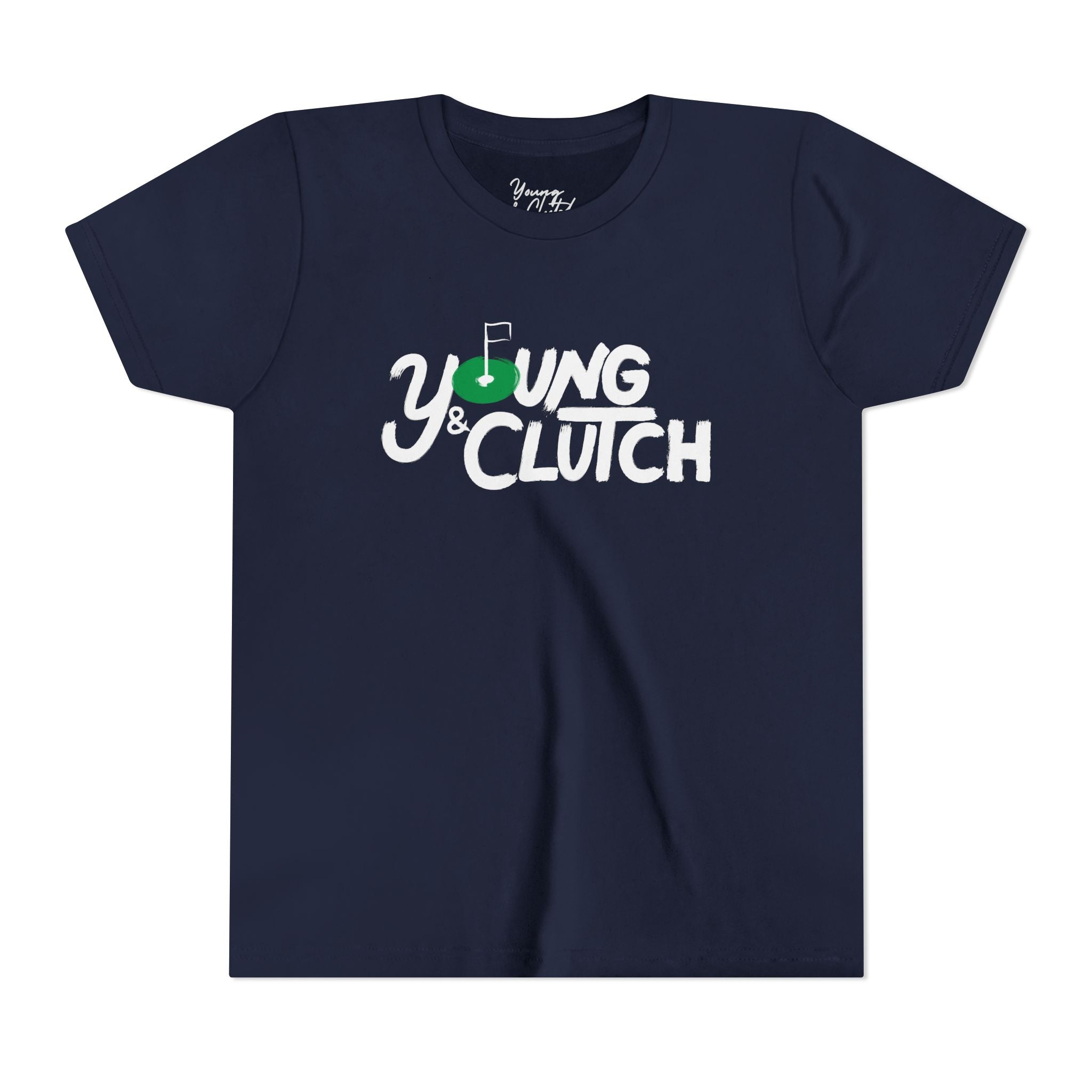 Young & Clutch Classic Golf Tee - Fun and Trendy Graphic T-Shirt for Kids