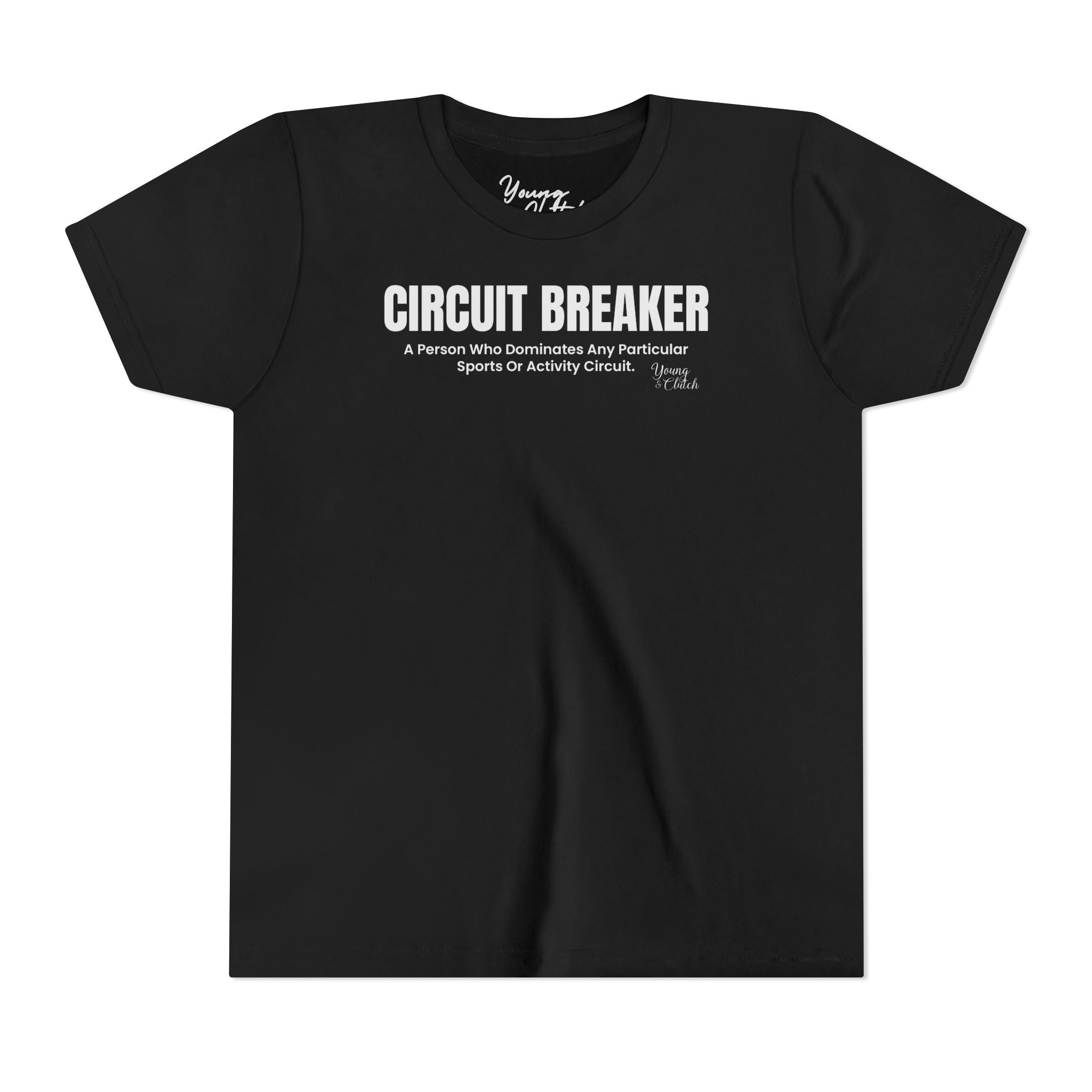 Youth Short Sleeve Tee Young & Clutch Circuit Breaker
