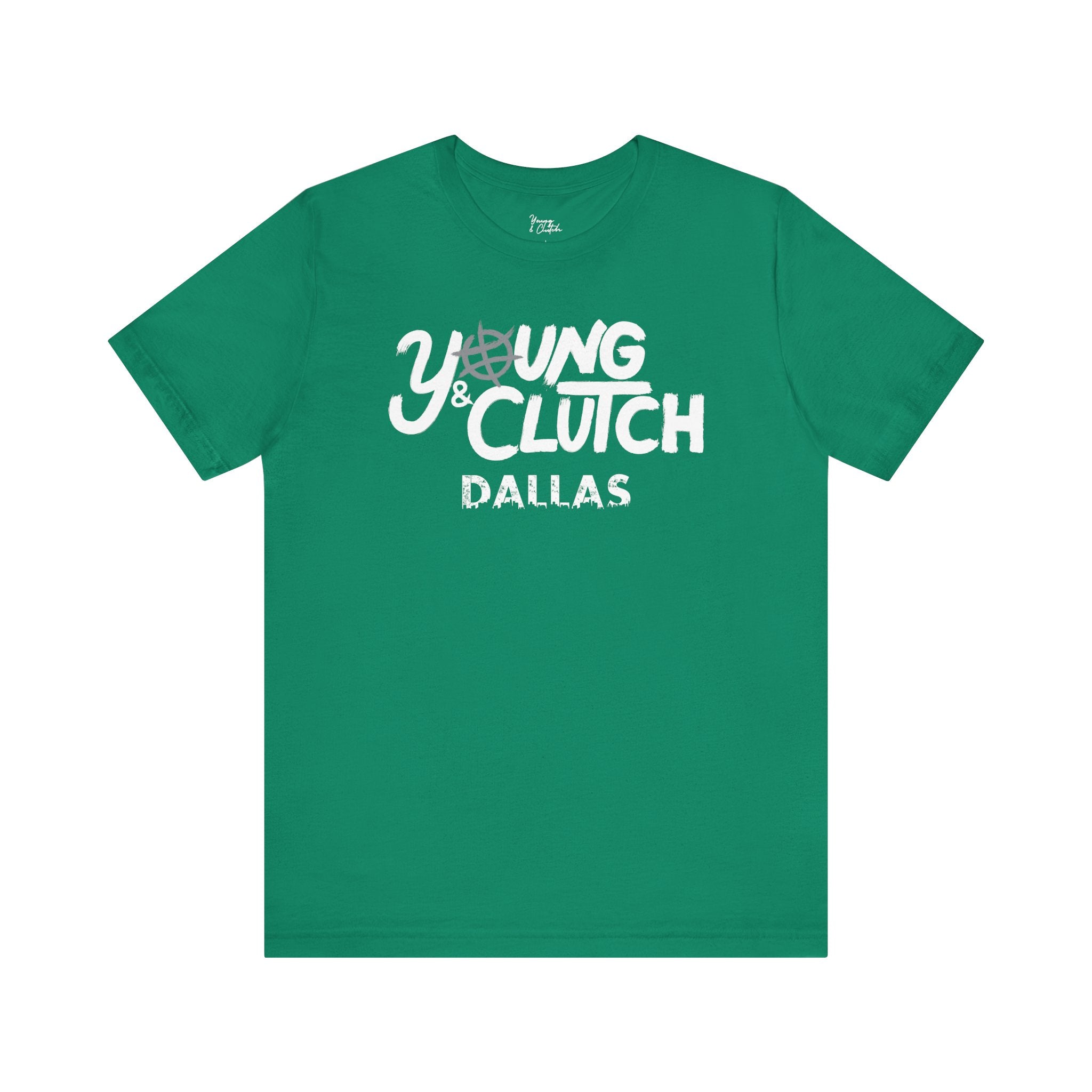 Young & Clutch Dallas Basketball T-shirt (Adult size)
