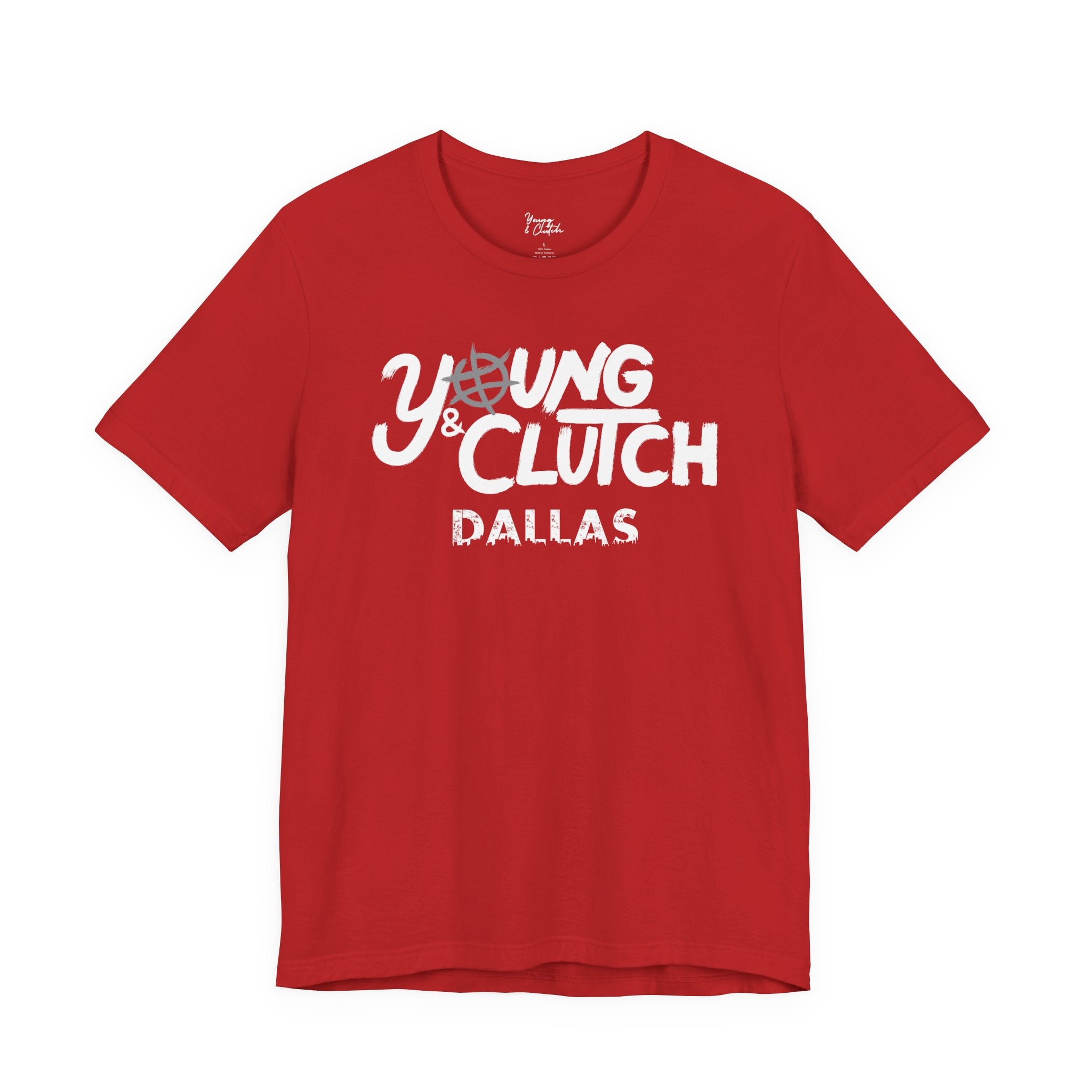 Young & Clutch Dallas Basketball T-shirt (Adult size)