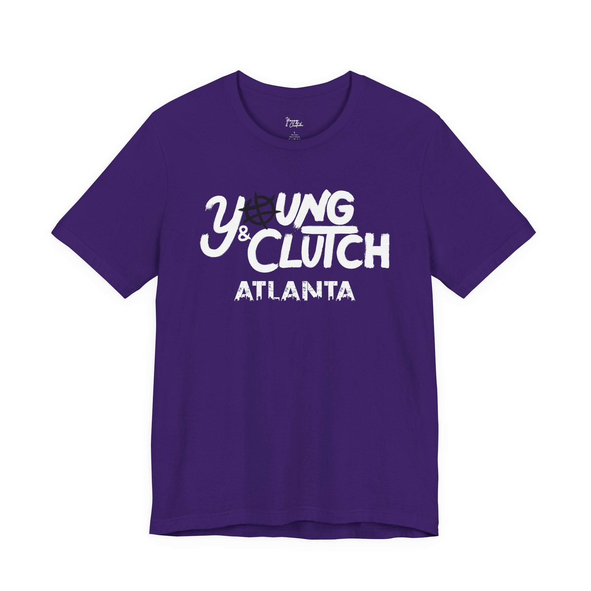 Young & Clutch Atlanta Basketball T-shirt (Adult size)
