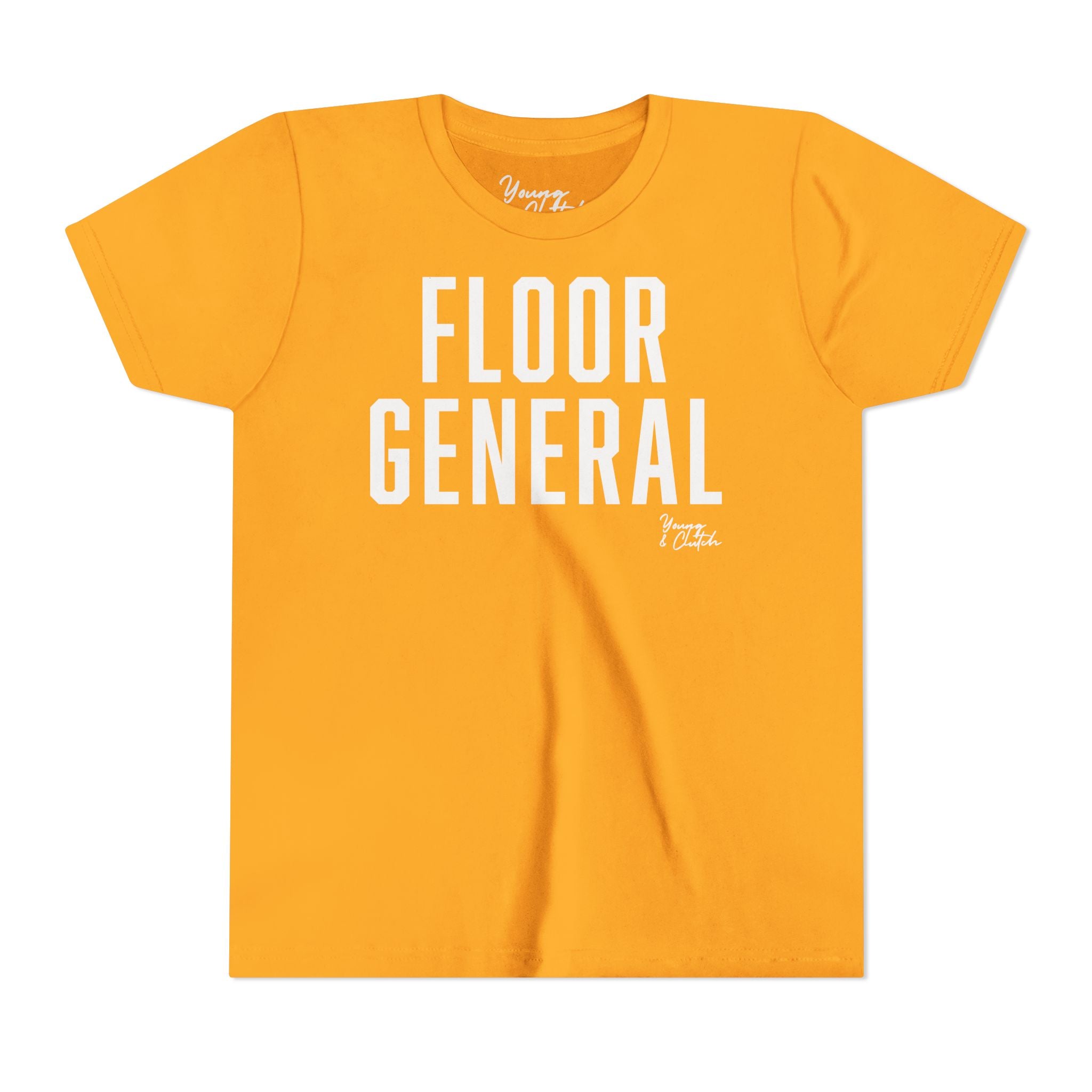 Youth Short Sleeve Tee Young & Clutch Floor General