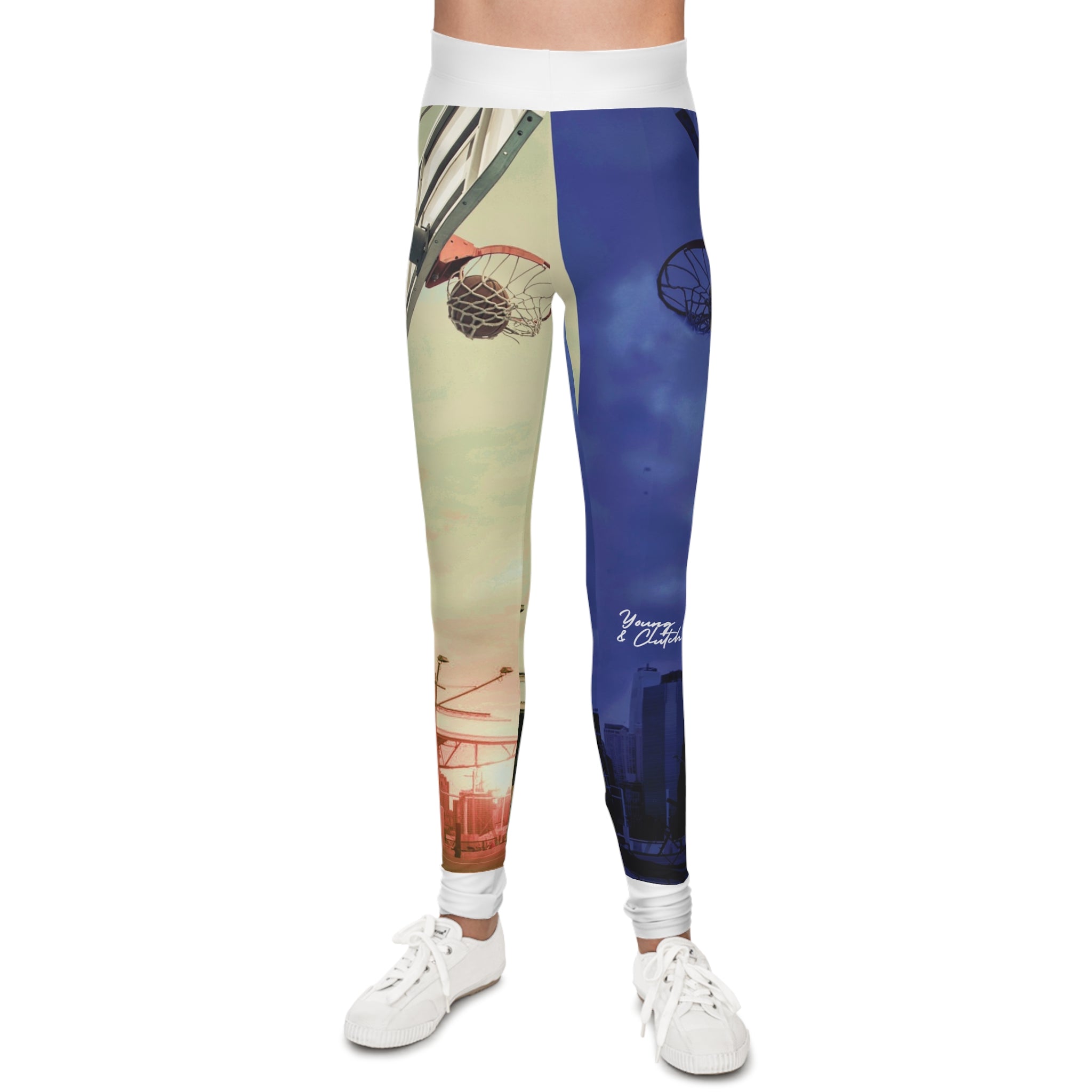 Youth Young & Clutch Signature Leggings (AOP)