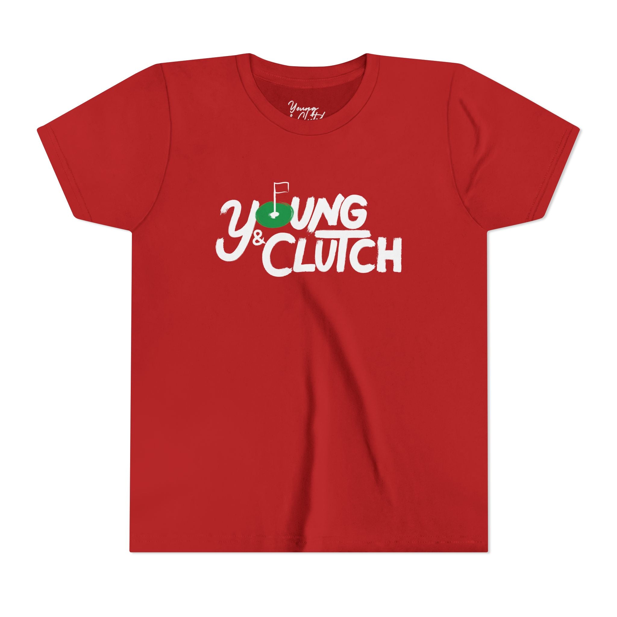 Young & Clutch Classic Golf Tee - Fun and Trendy Graphic T-Shirt for Kids