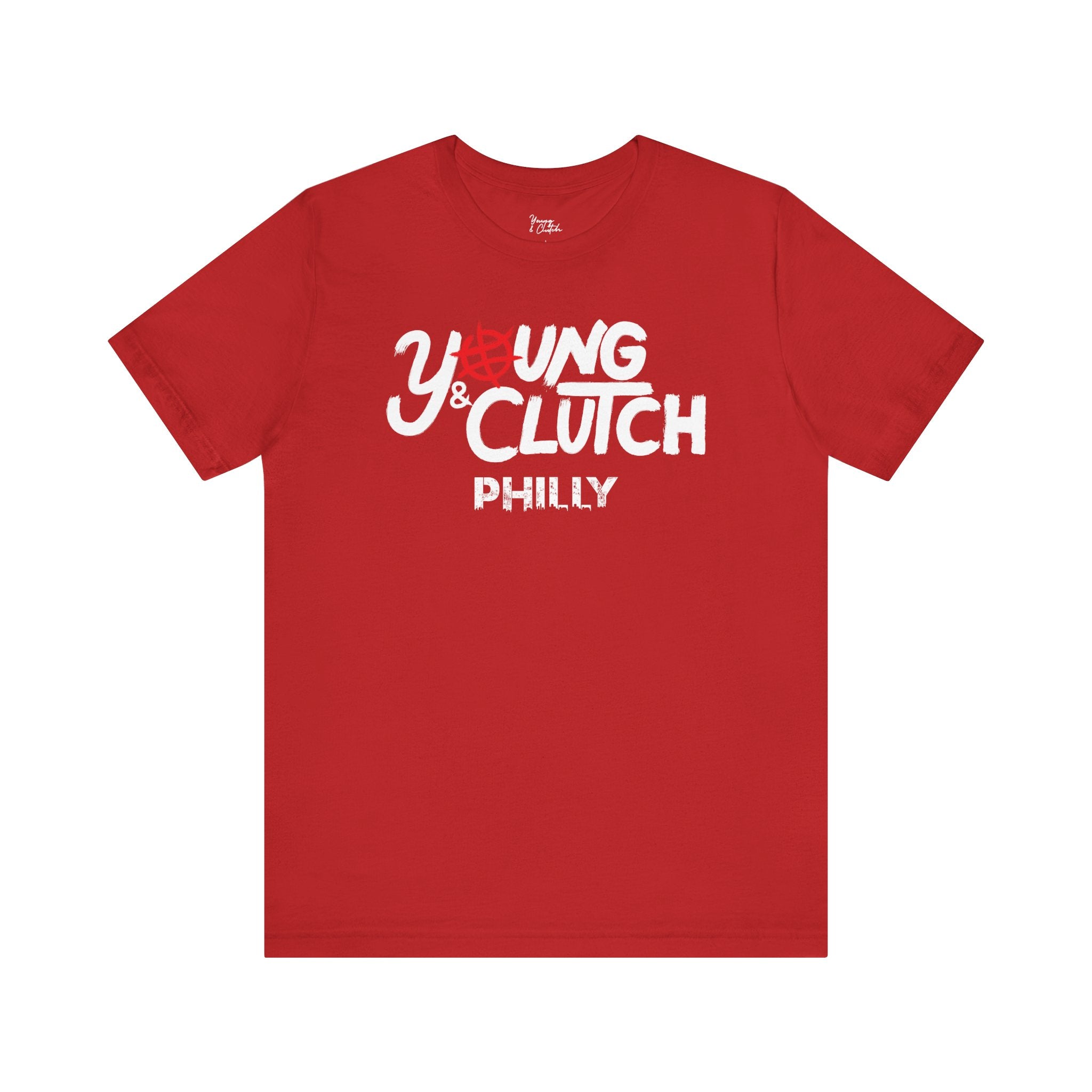 Young & Clutch Philly Basketball T-shirt (Adult size)