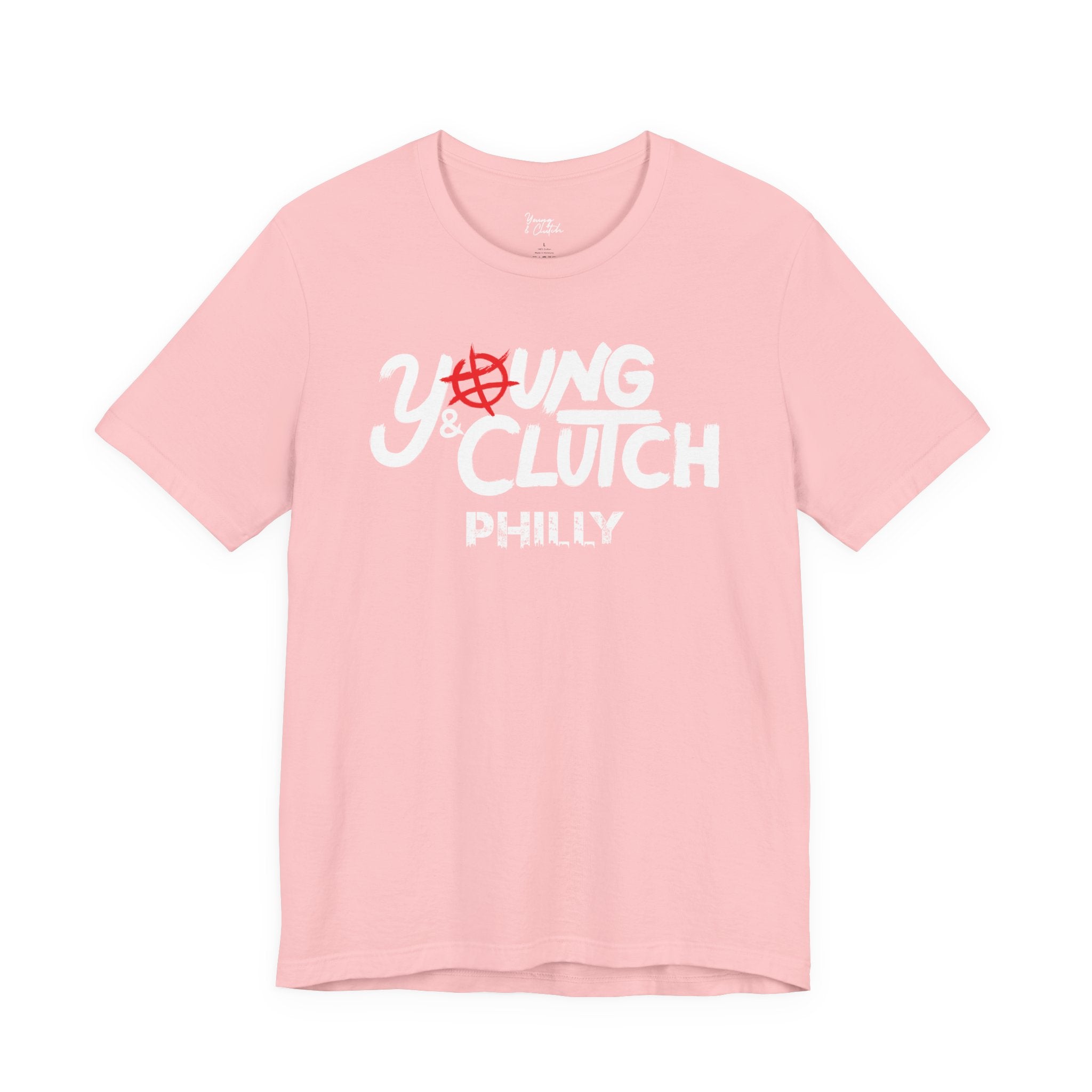 Young & Clutch Philly Basketball T-shirt (Adult size)