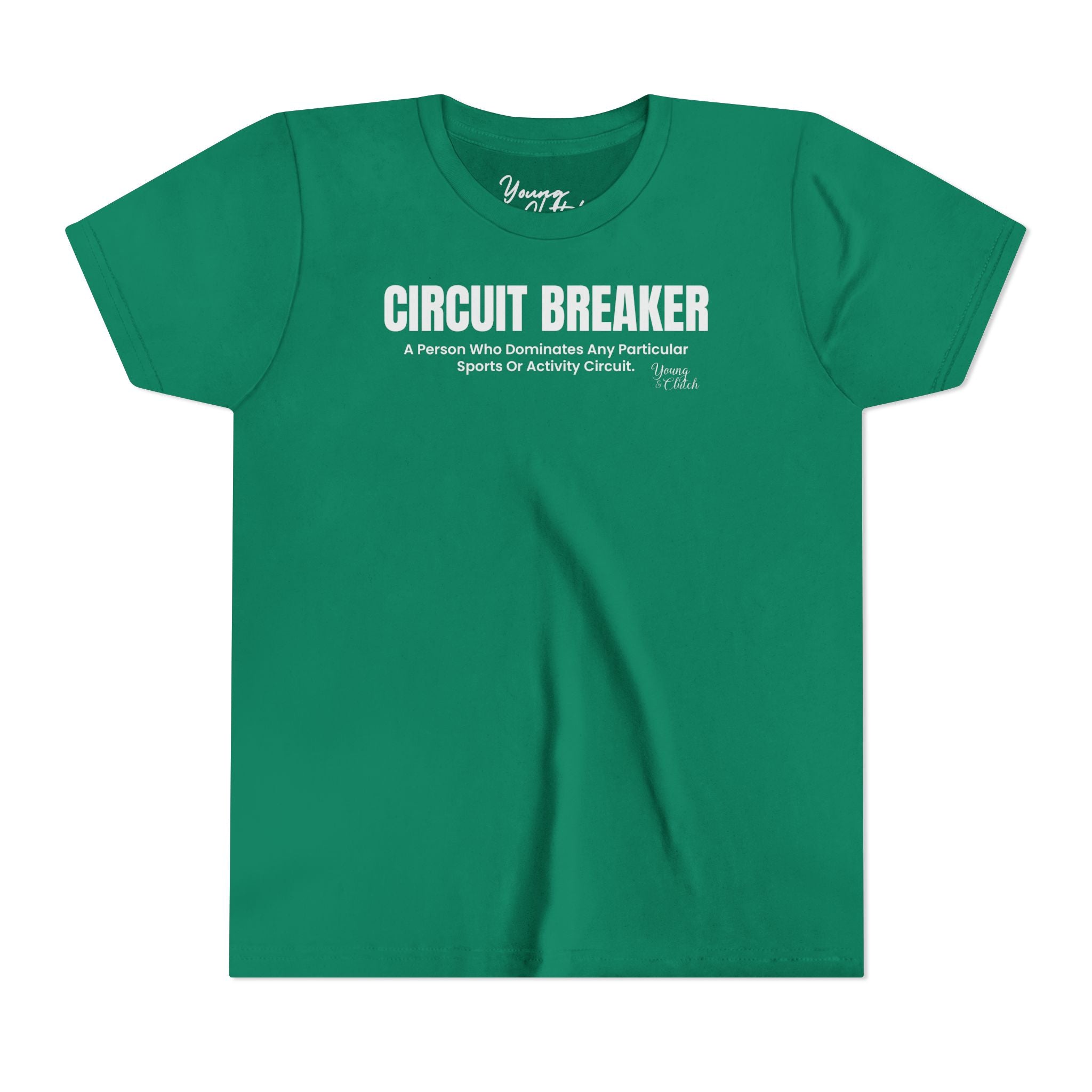 Youth Short Sleeve Tee Young & Clutch Circuit Breaker