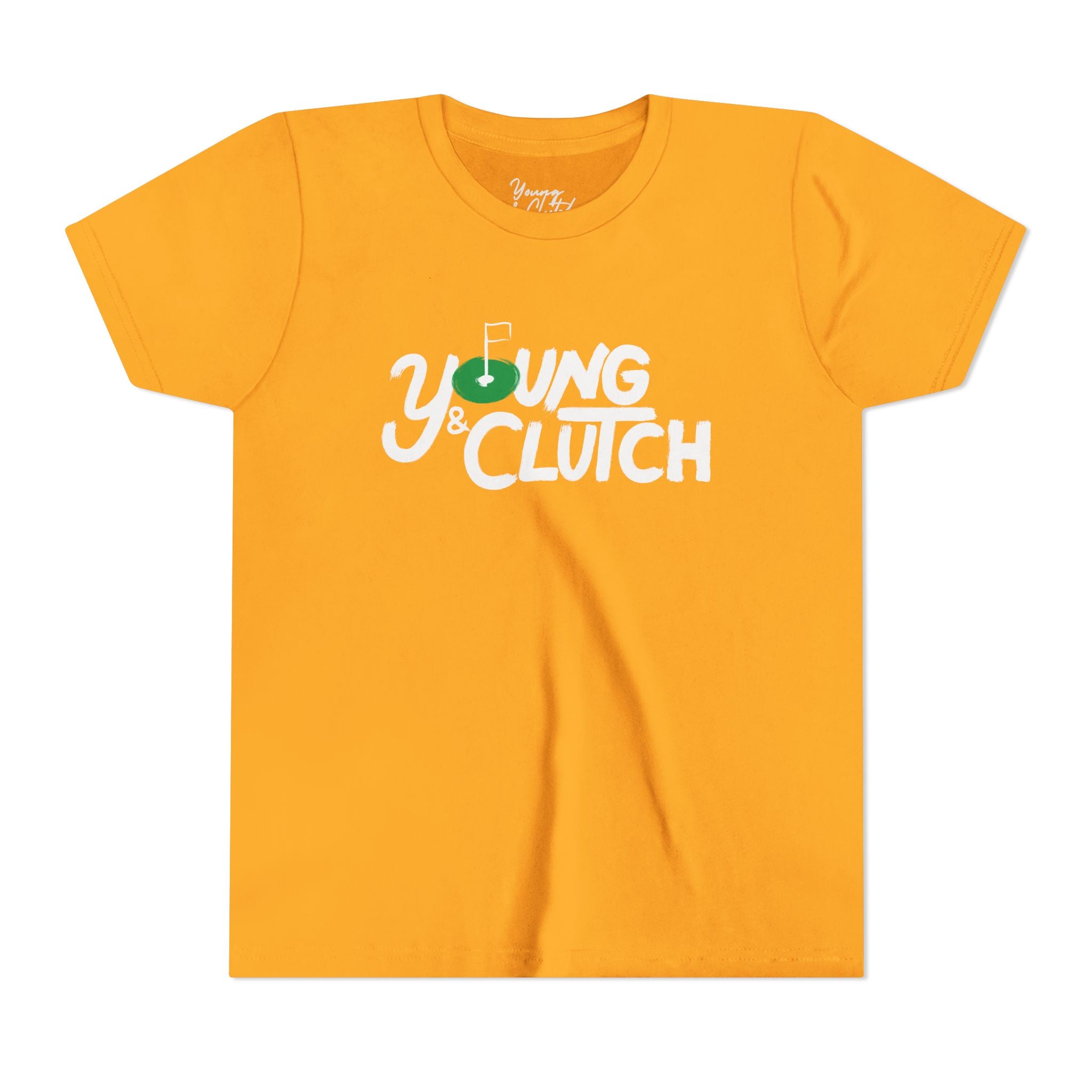 Young & Clutch Classic Golf Tee - Fun and Trendy Graphic T-Shirt for Kids