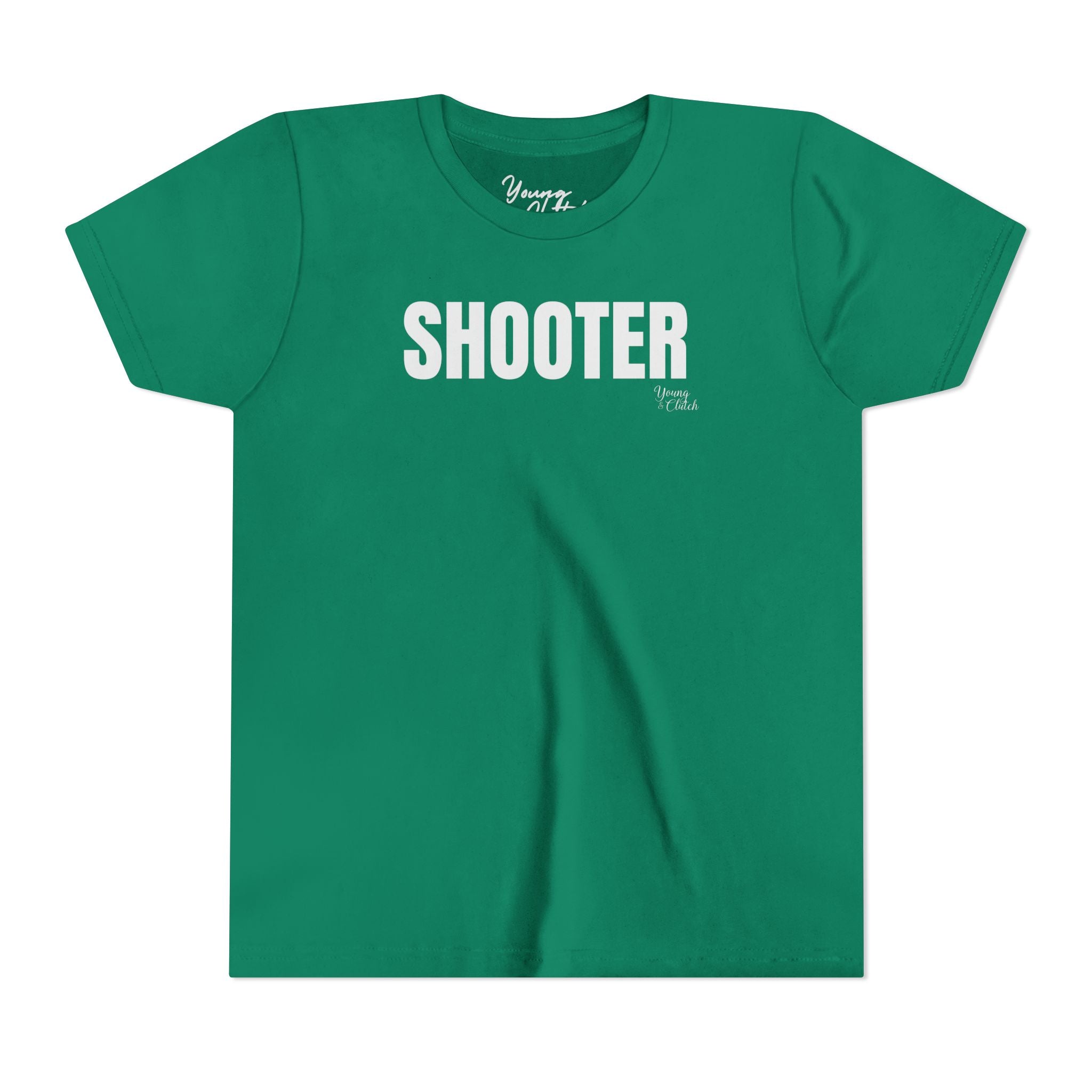 Youth Short Sleeve Tee Young & Clutch Shooter
