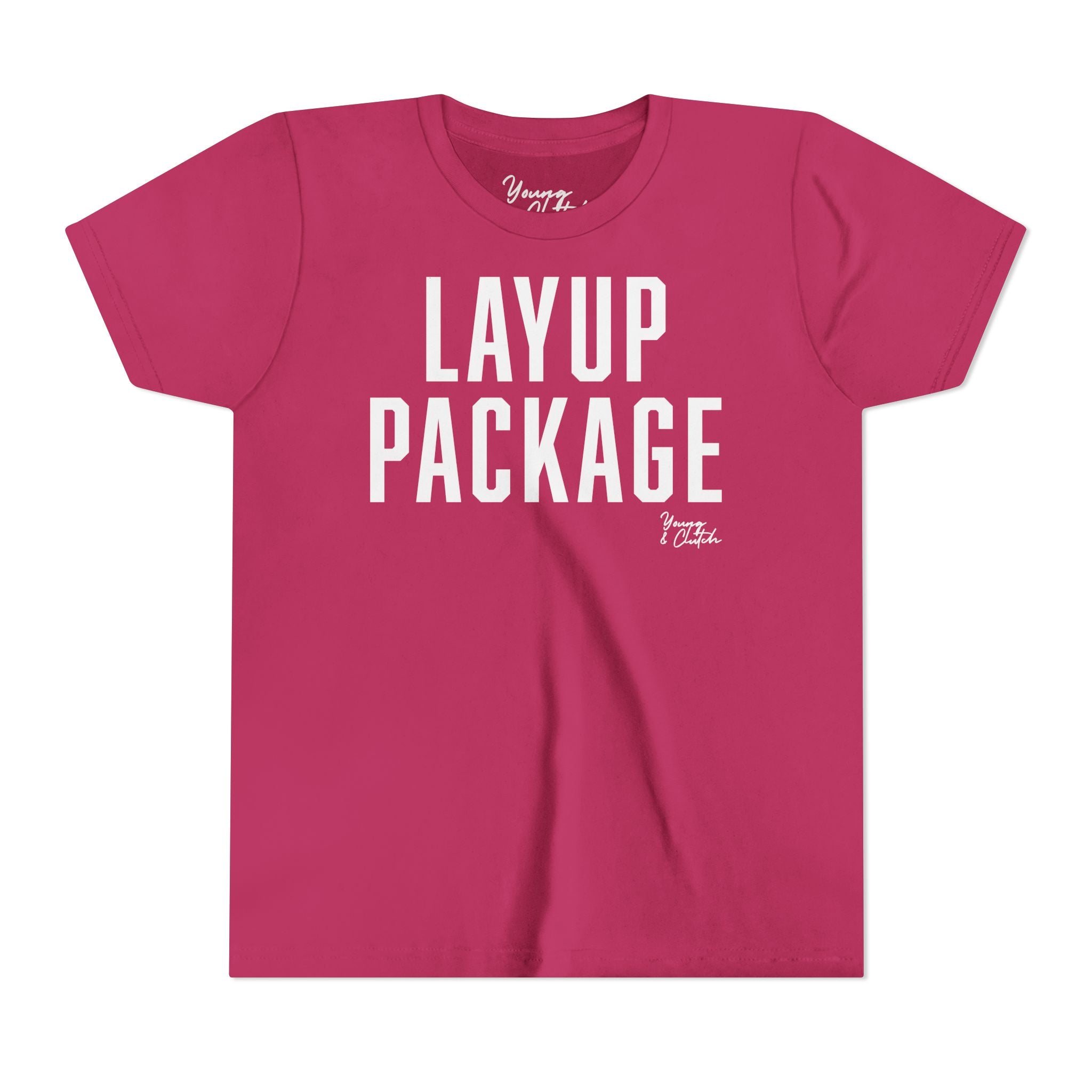 Youth Short Sleeve Tee Young & Clutch Layup Package