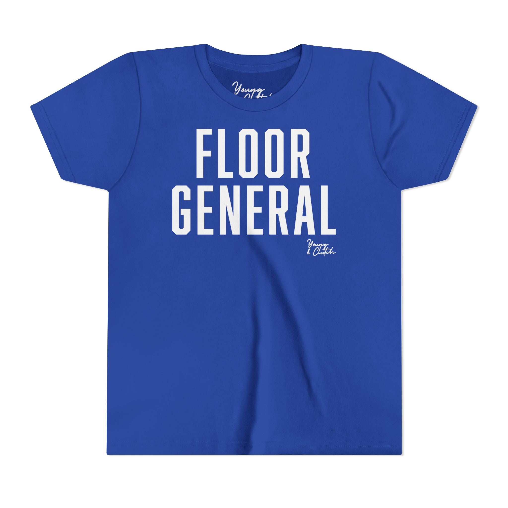 Youth Short Sleeve Tee Young & Clutch Floor General