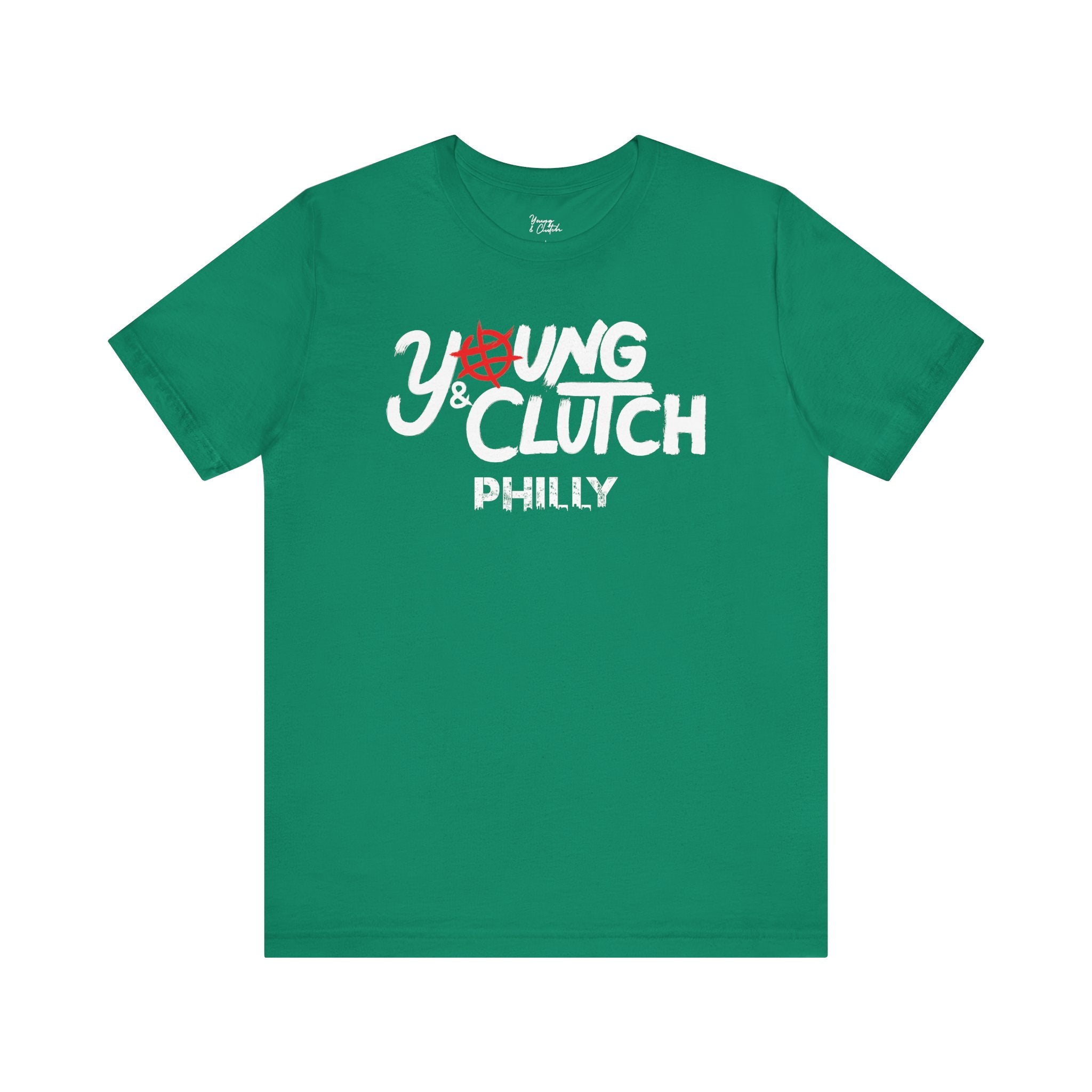 Young & Clutch Philly Basketball T-shirt (Adult size)