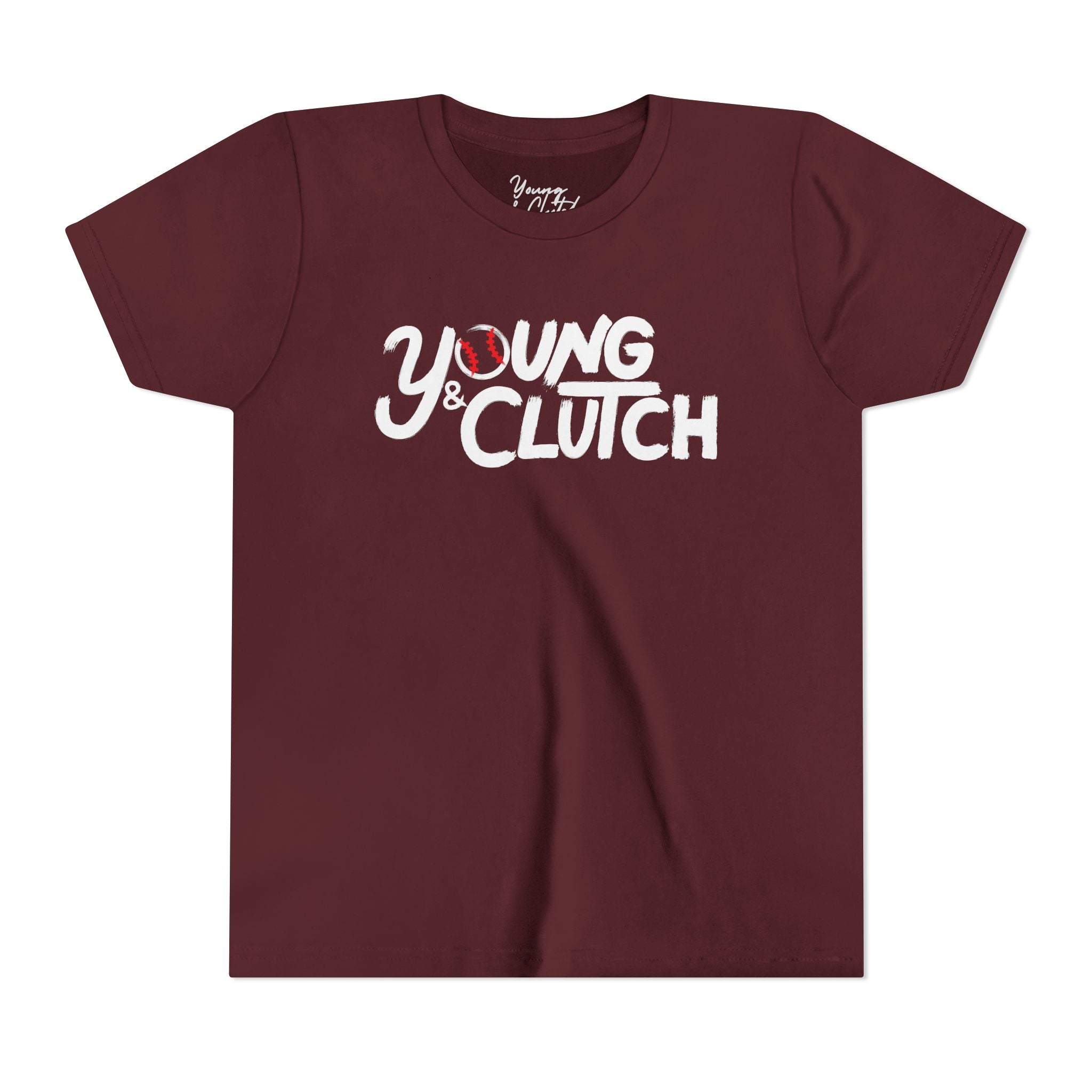 Youth Short Sleeve Young & Clutch Classic Baseball Shirt