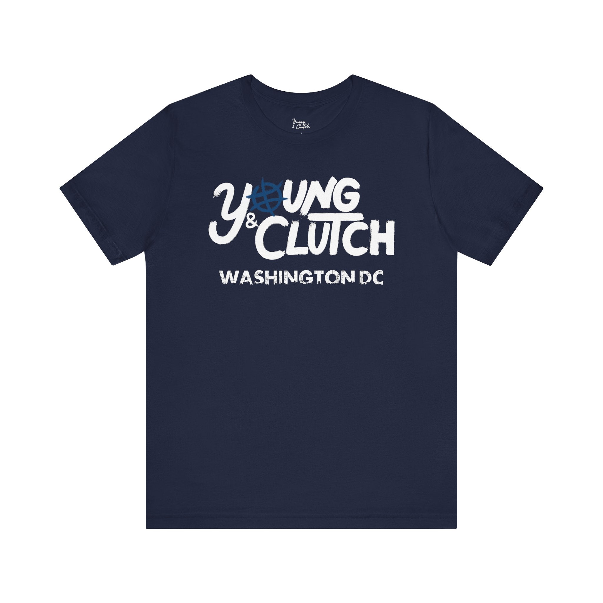 Young & Clutch Washington DC  Basketball T-shirt (Adult size)